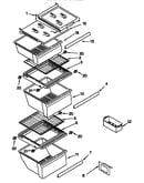Refrigerator shelf