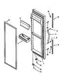 Refrigerator door