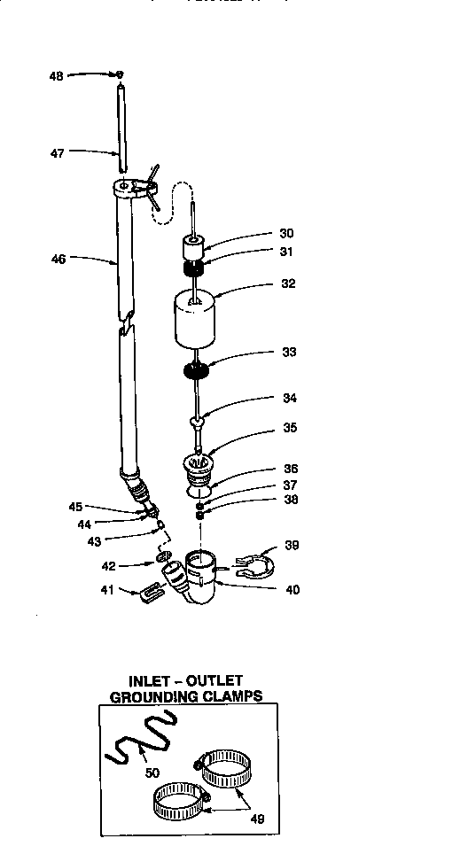 Brine valve assembly