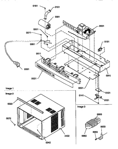 Control/outer case assembly