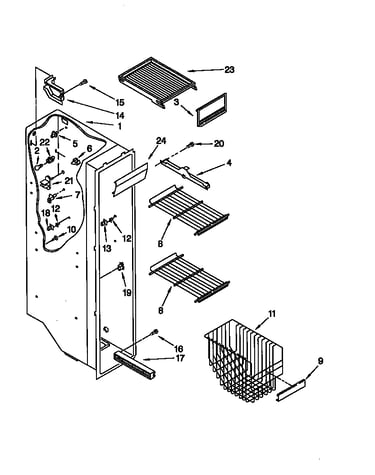 Freezer liner