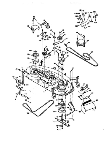 Mower deck