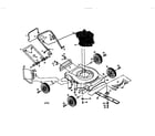 Craftsman 917386100 rotary lawn mower 917.386100 diagram