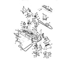 Craftsman 917273420 mower deck diagram