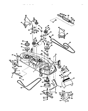 Mower deck