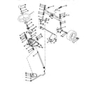 Craftsman 917273220 steering assembly diagram