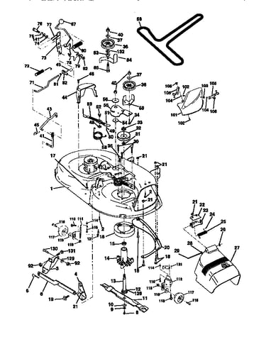 Mower deck