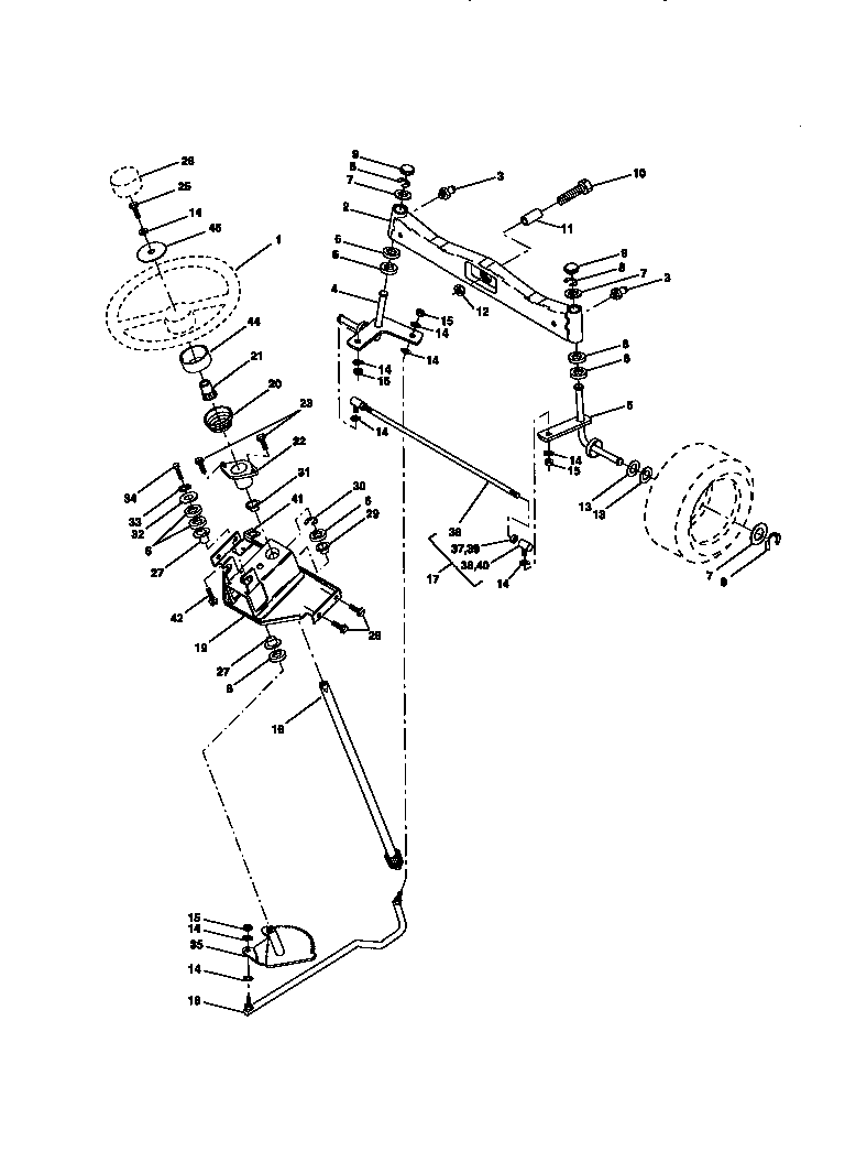 Steering assembly