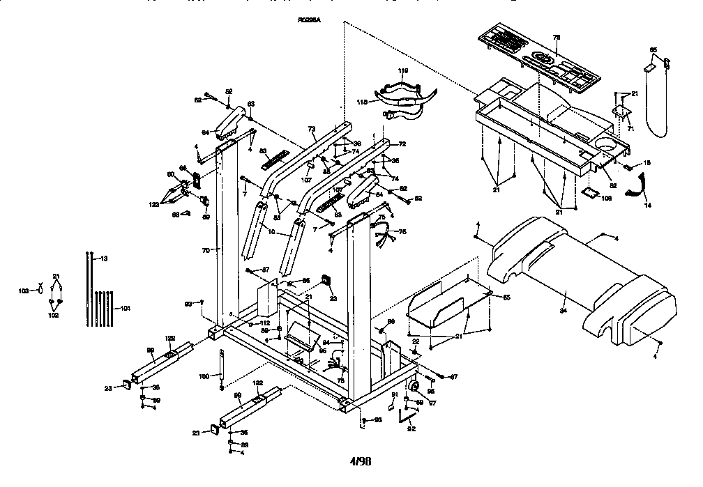 Console assembly