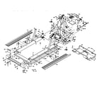 Proform PFTL72570 motor and walking belt assembly diagram