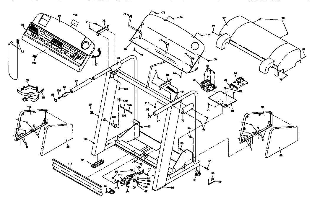 Console assembly