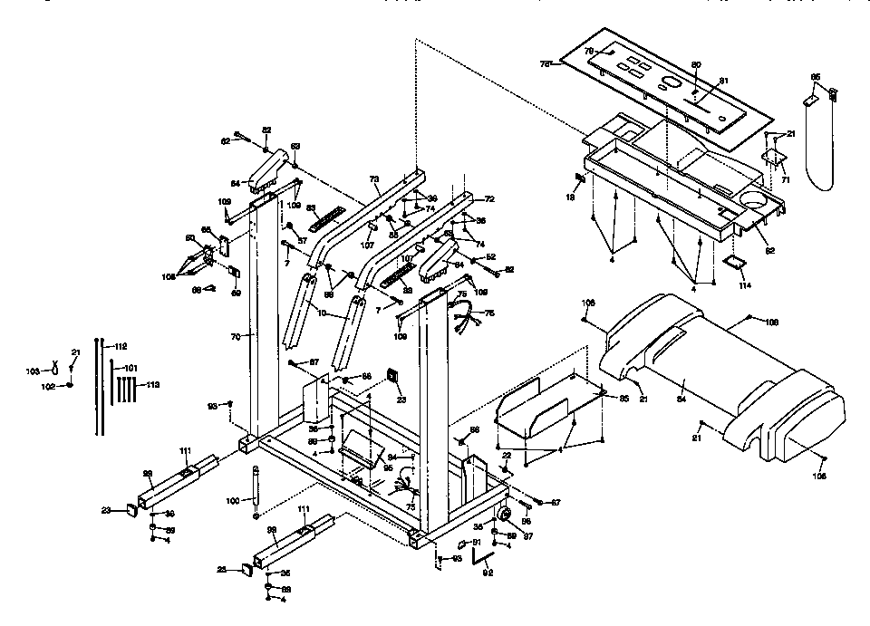 Console assembly