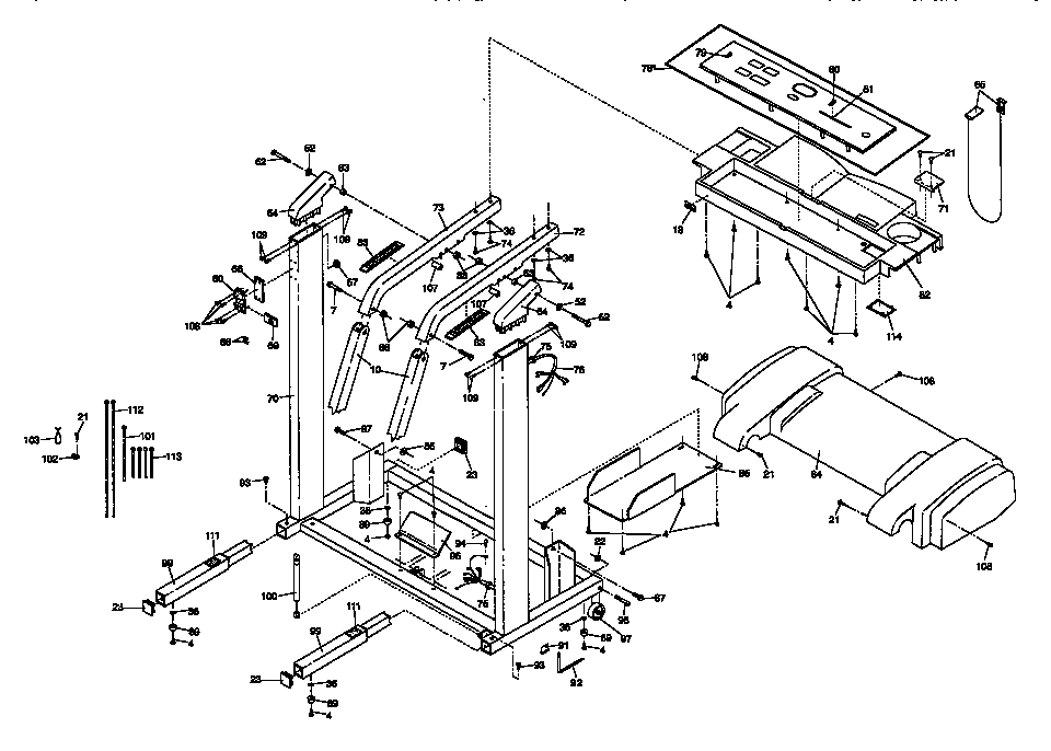 Console assembly
