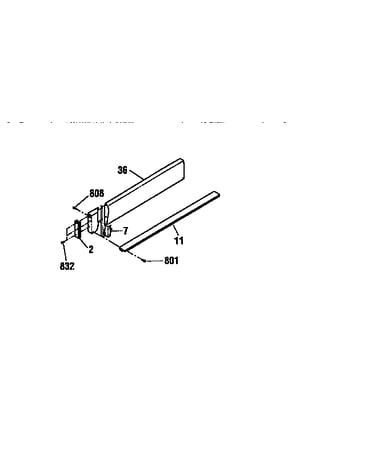 Optional backsplash 8050190, 8050191 and 8050890
