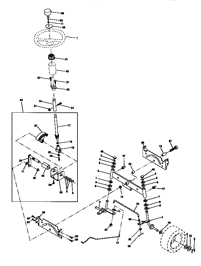 Steering assembly