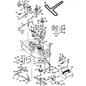Craftsman 917271041 mower deck diagram