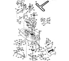 Craftsman 917271041 mower deck diagram