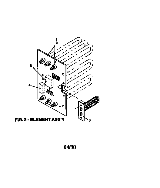 Element assembly 10kw-06v