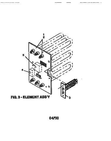 Element assembly 10kw-46v