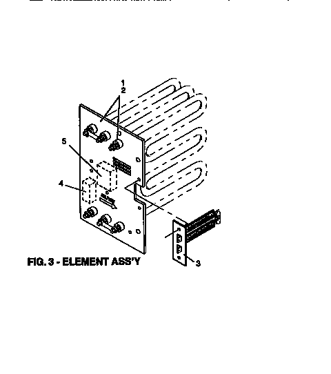 Element assembly 10kw-58v