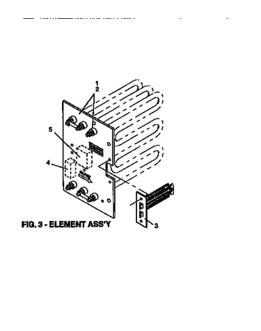 Element assembly 10kw-58v