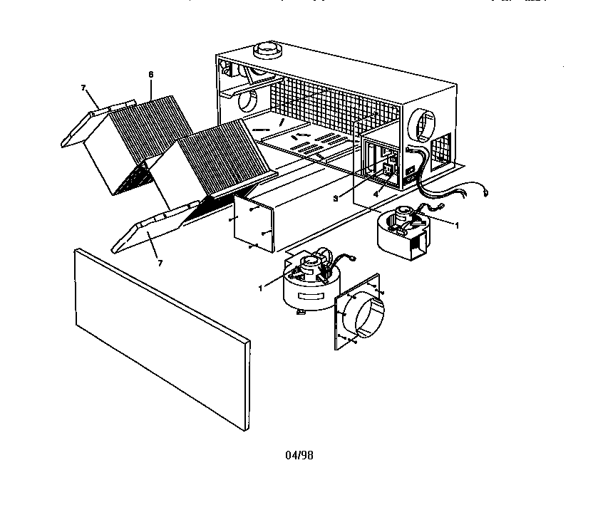 CENTRAL VENTILATION W/HEAT RECOVERY