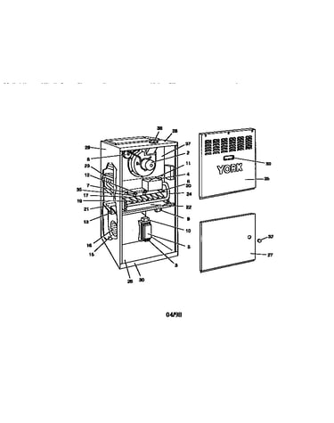 Multi-pos.nat.gas furnaces (80+)
