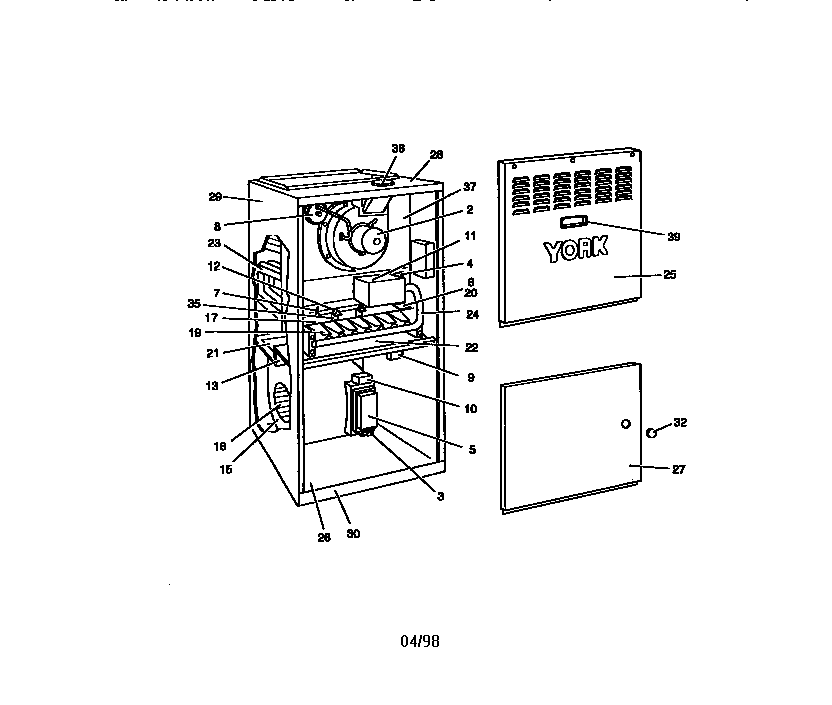 Multi-pos.nat.gas furnaces (80+)