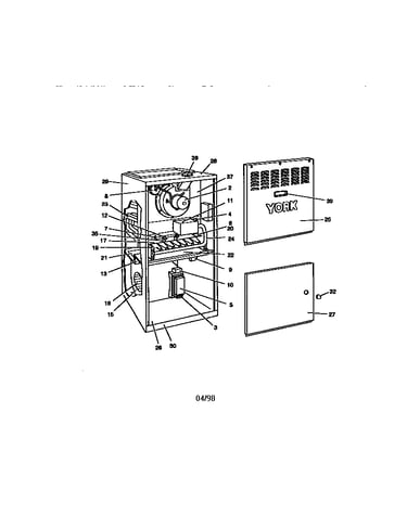 Multi-pos.nat.gas furnaces (80+)