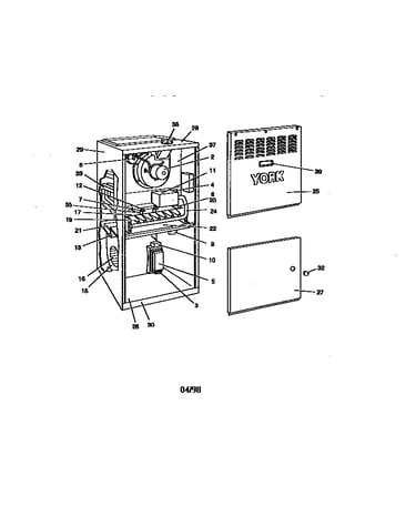 Multi-pos.nat.gas furnace(80+)