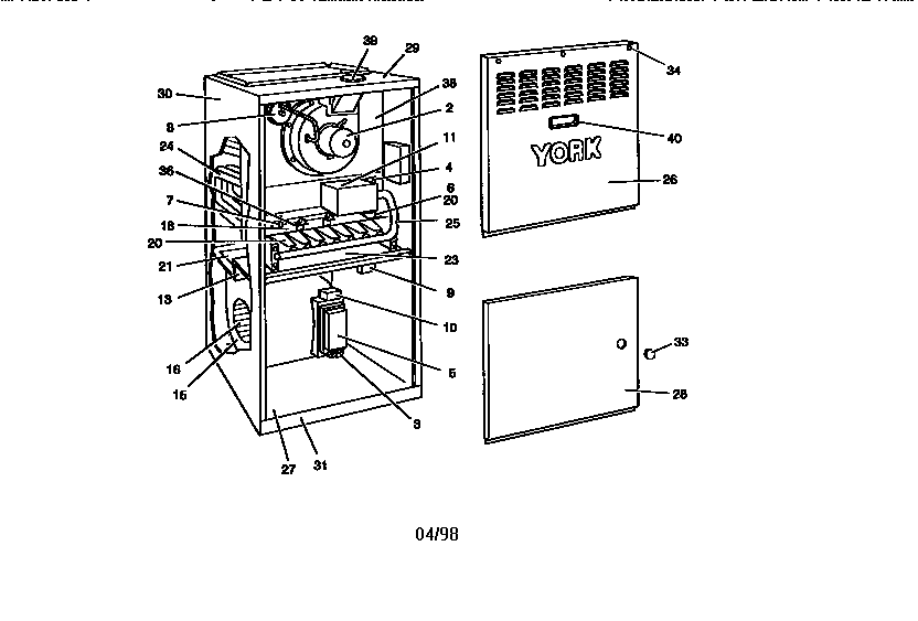 Multi-position natural gas(80+)