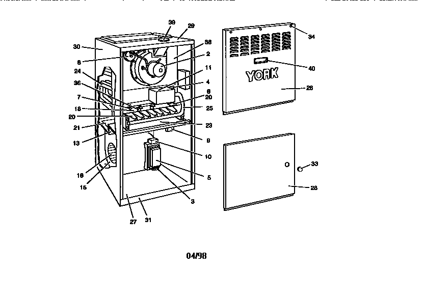 Multi-position natural gas(80+)