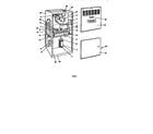 York P3HUB12N08001 multi-positional nat. gas furnace (80+) diagram