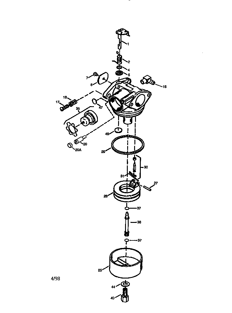 Carburetor 640076a