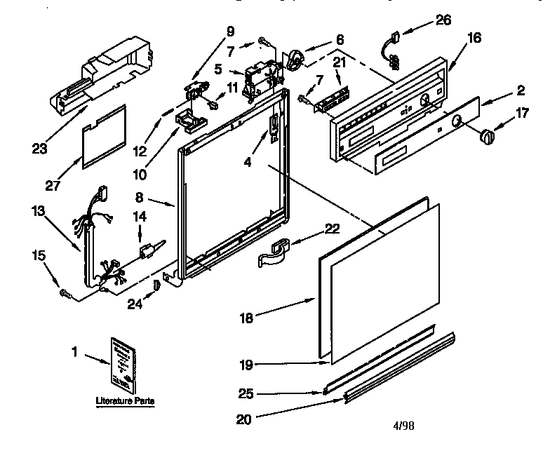 FRAME AND CONSOLE