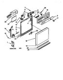 Frame and console