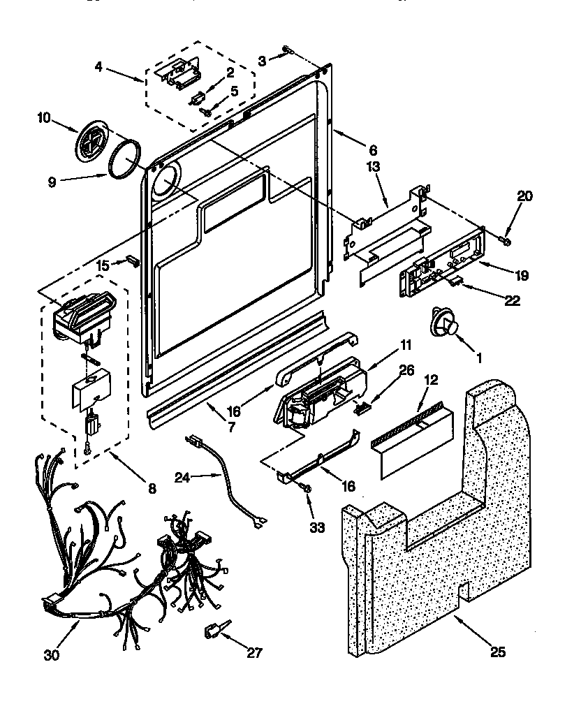 DOOR AND LATCH