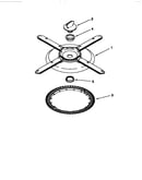 Lower washarm and strainer