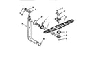 KitchenAid KUDS24SEBS3 upper wash and rinse diagram