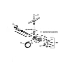 GE GSD3420Z01BB motor-pump mechanism diagram