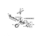 GE GSD3430Z01WW motor-pump mechanism diagram