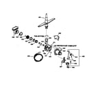 GE GSD3230Z01WW motor-pump mechanism diagram