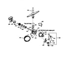 GE GSD2200Z01AD motor-pump mechanism diagram
