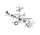 GE GSD2220Z01BB motor-pump mechanism diagram