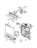 Escutcheon & door assembly