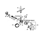 GE GSD2020Z01BB motor-pump mechanism diagram