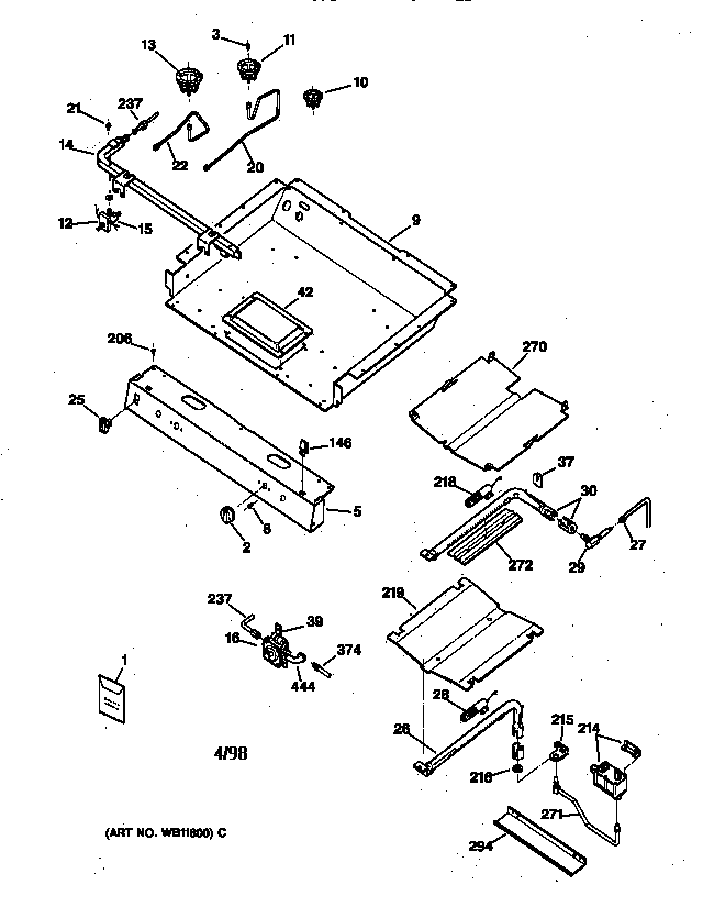 GAS BURNER PARTS