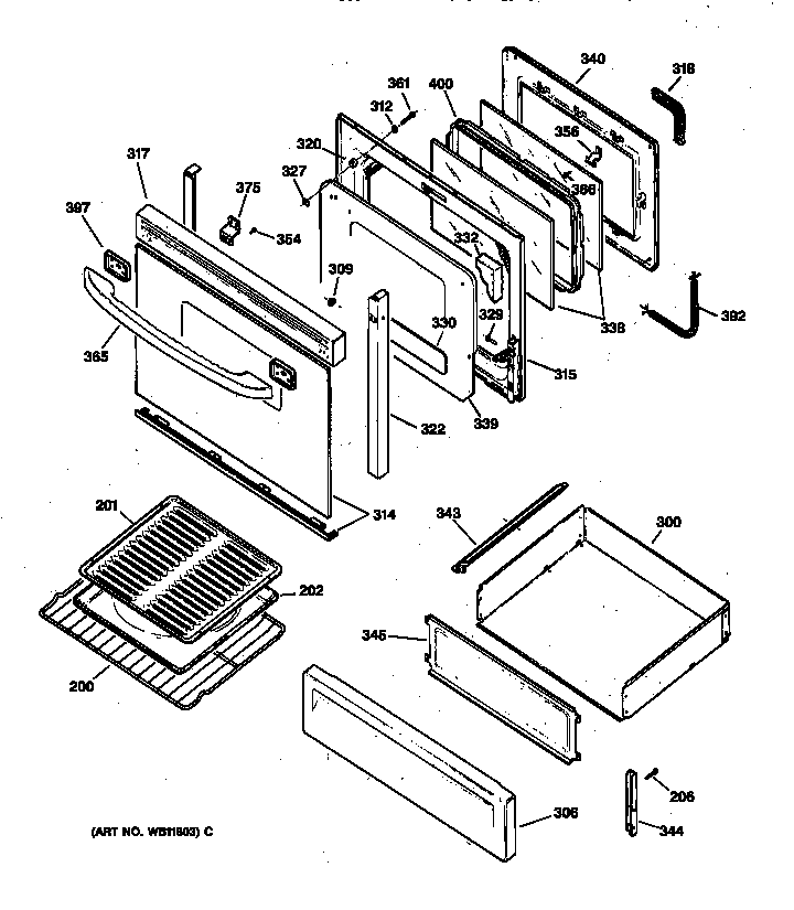 Door & drawer parts