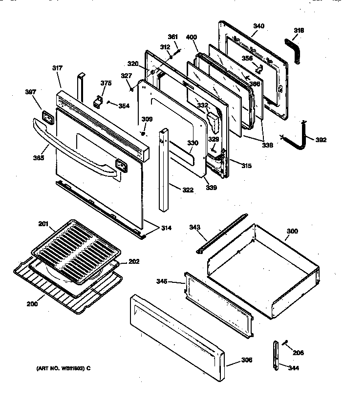 Door & drawer parts