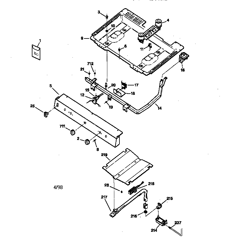 Gas & burner parts